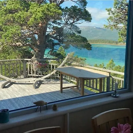 펜션 Drommehytta Pa Senja