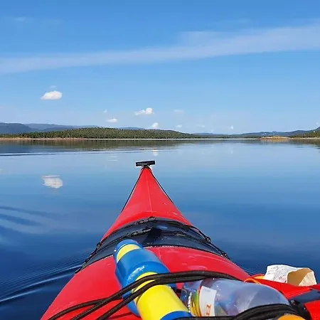 펜션 Drommehytta Pa Senja Tranøya