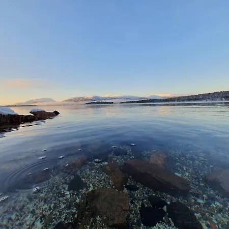 펜션 Drommehytta Pa Senja Tranøya